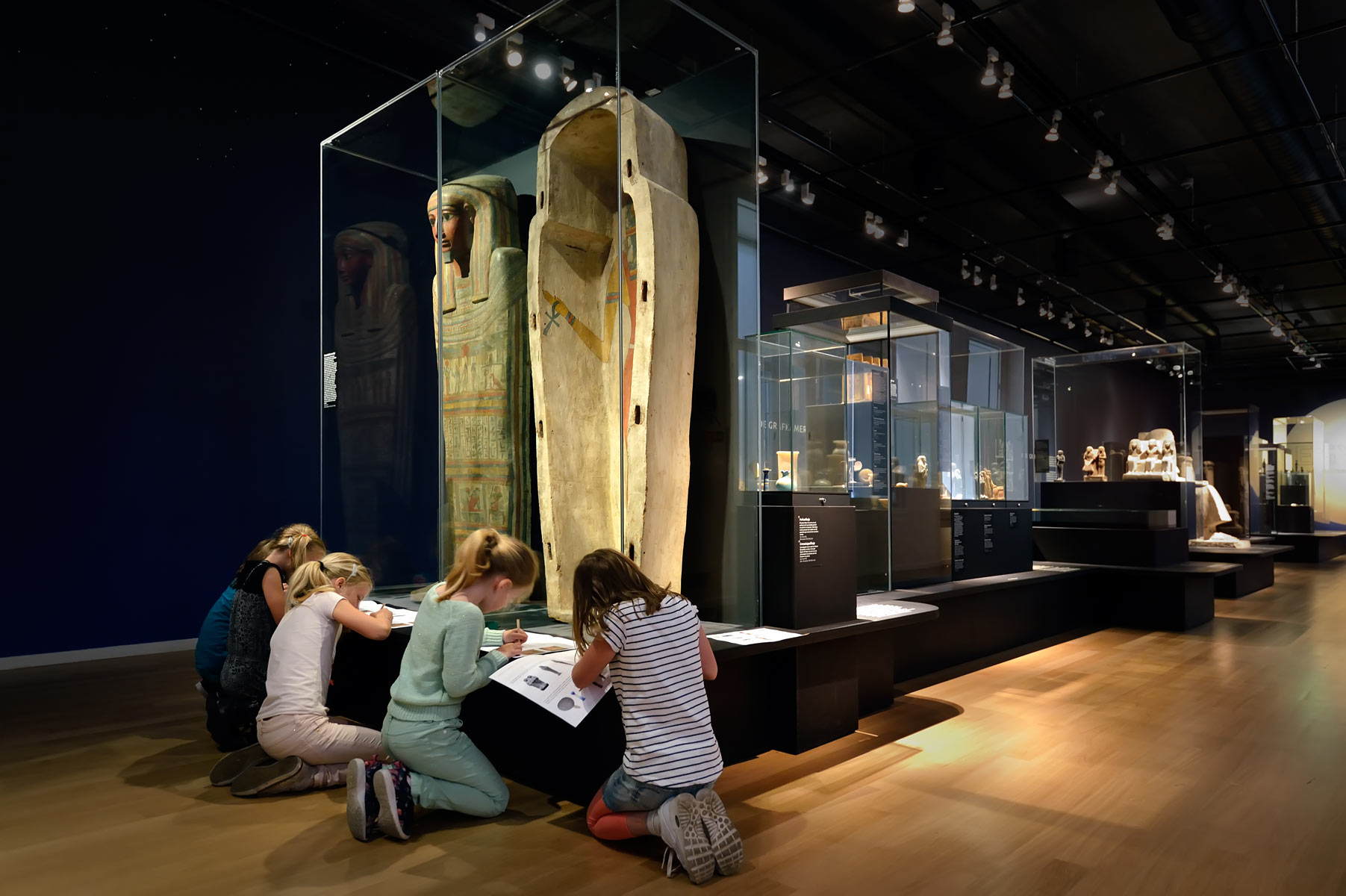 Egypte. Land van onsterfelijkheid Rijksmuseum van Oudheden Lies Willers Kloosterboer tentoonstellingsbouw