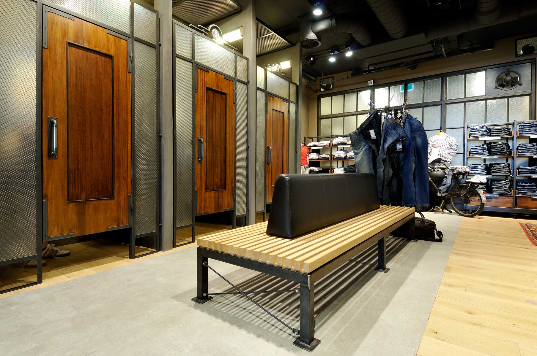 Interieur Legend winkel Den Bosch