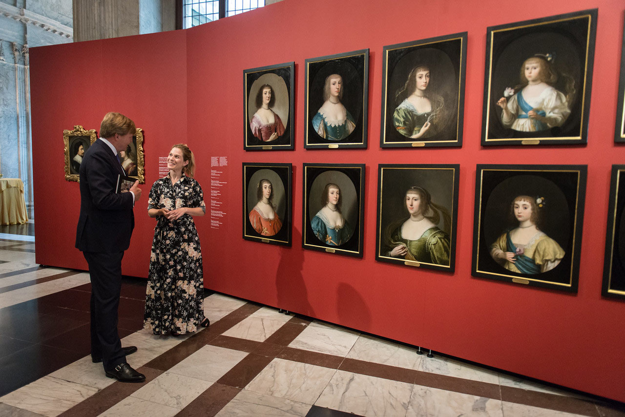 Tentoonstelling Dynastie - Portretten van Oranje-Nassau Koninklijk Paleis Amsterdam